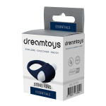 Ерекційне кільце з вібрацією Dream Toys Rings of Love, синій
