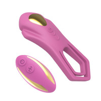 Эрекционное виброкольцо с пультом Roadster wine red (with remote)