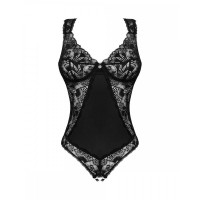 Эротическое кружевное боди с интимным верезом Donna Dream Obsessive M/L