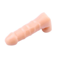 Фалоімітатор реалістичний з яєчками Chisa T-skin, тілесний