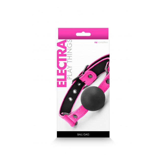 Кляп-кулька NS Novelties Electra, рожевий