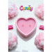 Масажна свічка з ароматом жуйки Candy Bubble Gum у формі серця, 70 мл