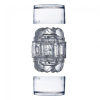 Мастурбатор двухсторонний Fleshlight Quickshot Vantage, со стимулирующим рисунком внутри