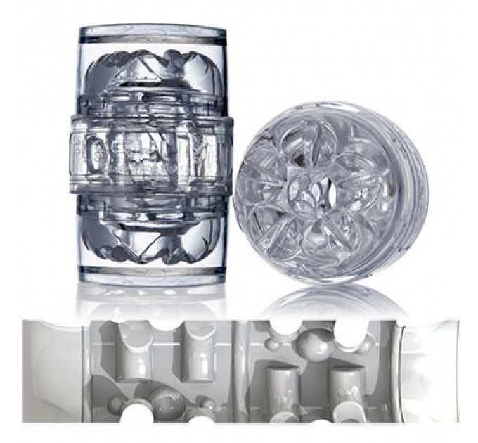 Мастурбатор двухсторонний Fleshlight Quickshot Vantage, со стимулирующим рисунком внутри
