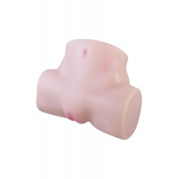 Мастурбатор с 2 туннелями NMC Life Like Masturbator из силикона, 13.9 см