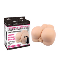 Мастурбатор с вибрацией Вагина и Анус Chisa ManQ Fuck doggie Style в позе "Догги стайл"