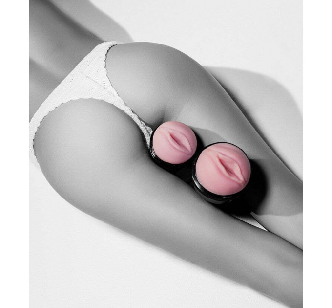 Мастурбатор в колбе с 3-мя вибропулями Fleshlight Vibro Pink Lady Touch