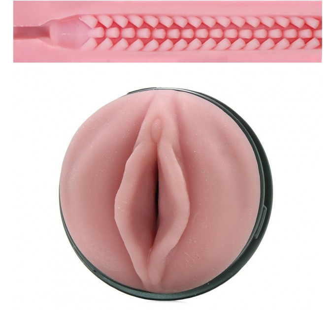Мастурбатор в колбе с 3-мя вибропулями Fleshlight Vibro Pink Lady Touch
