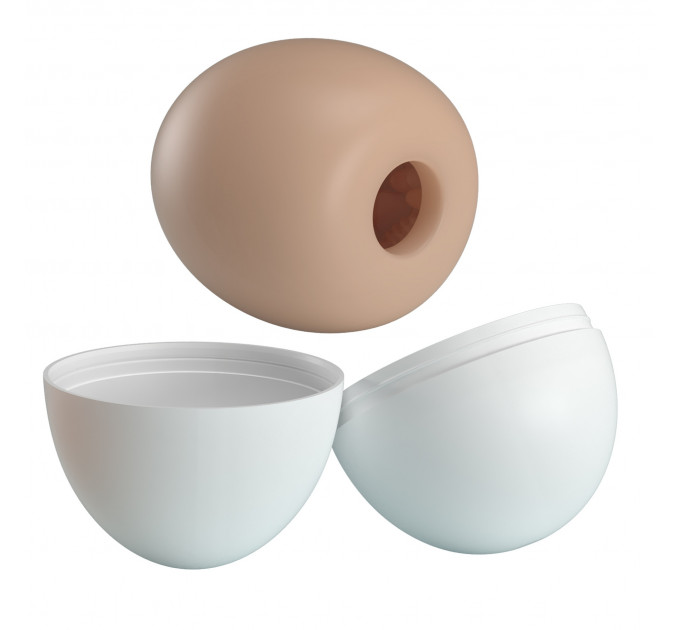 Мастурбатор яйце Pretty Love Pleasure Egg бежевий