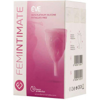 Менструальна чаша Adrien Lastic Femintimate Eve Cup у мішечку, рожева, L