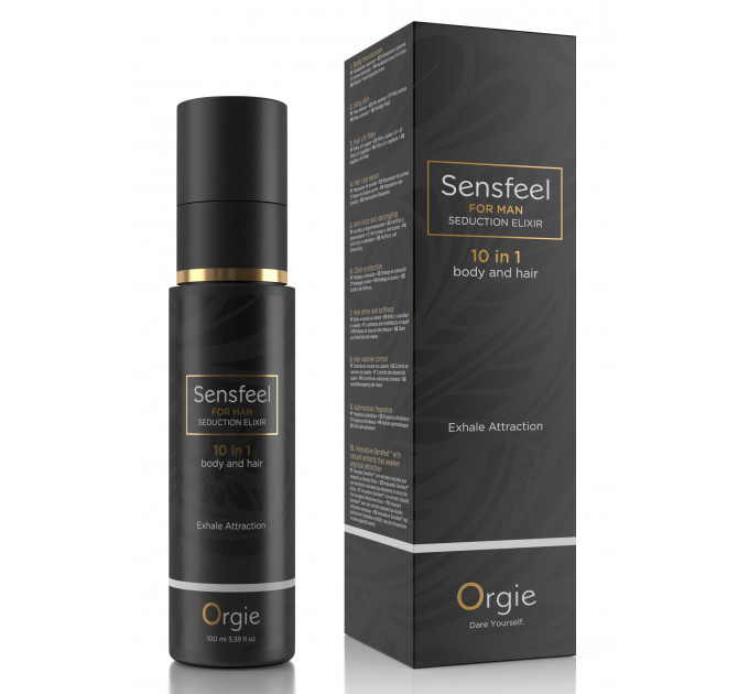 Мужской парфюмированный бальзам для волос и тела с технологией SENSFEEL, 100 мл Orgie