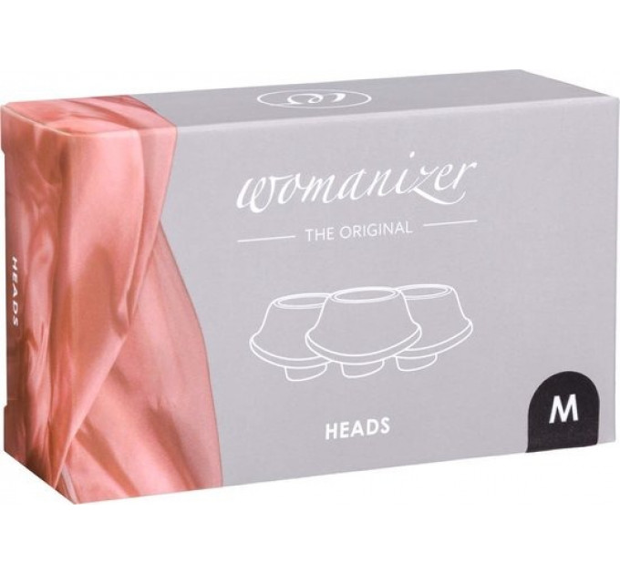 Сменные насадки на Womanizer Premium и Classic , черный, размер M