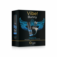 Набор жидкий вибратор и эрекционное виброкольцо Orgie VIBE! BUNNY Набор жидкий вибратор и эрекционное виброкольцо Orgie VIBE! BUNNY