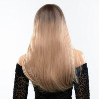 Перука довга з чубчиком Fetish Hair і фарбуванням омбре, 60 см