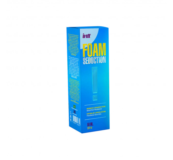 Пена для интимной гигиены Intt FOAM SEDUCTION! унисекс, с ароматом, 50 мл