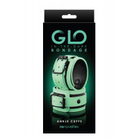 Поножи светящиеся NS Novelties GLO BONDAGE ANKLE CUFF
