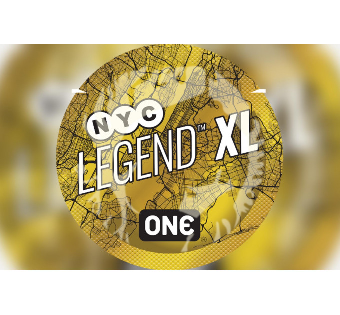 Набор презервативов One Legend XL, большой размер (цена за 5 шт.)