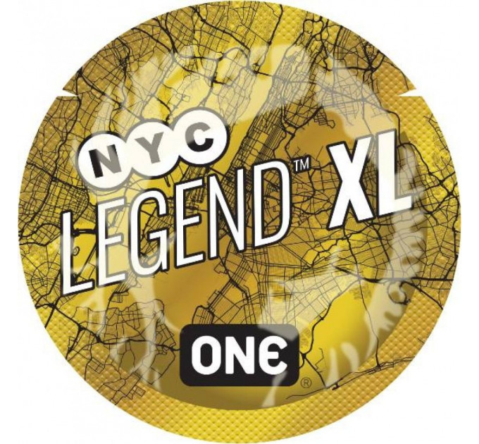 Набор презервативов One Legend XL, большой размер (цена за 5 шт.)