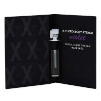 Пробник духи із феромонами чоловічі Aurora X-PHERO MEN VIOLET 1ml.