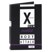Пробник духи із феромонами чоловічі Aurora X-PHERO MEN VIOLET 1ml. Пробник духи із феромонами чоловічі Aurora X-PHERO MEN VIOLET 1ml.