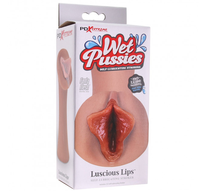 Реалістичний мастурбатор Вагіна Pipedream PDX Extreme Wet Pussies, що самозмащується