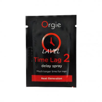 САШЕТ/Пролонгатор для чоловіків Orgie TIME LAG 2 довше задоволення, більше стимуляції, 1 мл
