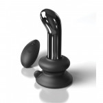 Стеклянный вибратор для точки G Icicles No 84 with Rechargeable Vibrator & Remote