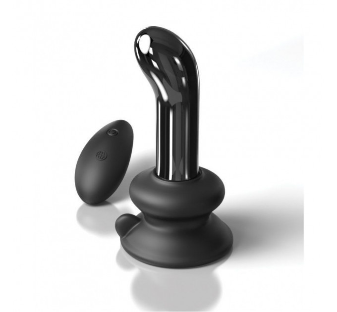 Стеклянный вибратор для точки G Icicles No 84 with Rechargeable Vibrator & Remote