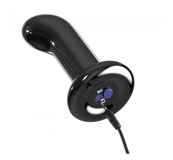 Стеклянный вибратор для точки G Icicles No 84 with Rechargeable Vibrator & Remote