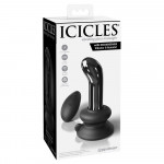 Стеклянный вибратор для точки G Icicles No 84 with Rechargeable Vibrator & Remote