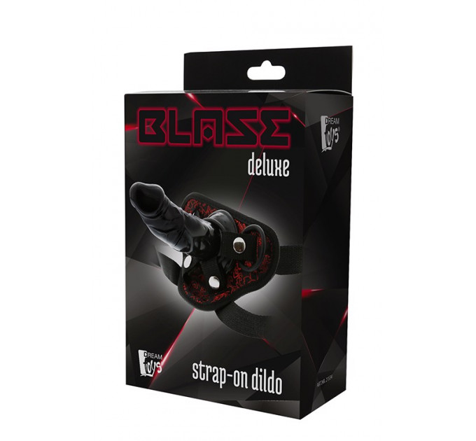 Страпон BLAZE DELUXE STRAP-ON DILDO