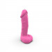 Свічка пікантної форми Pure Bliss BIG Pink рожева, 18 см