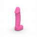 Свічка пікантної форми Pure Bliss BIG Pink рожева, 18 см
