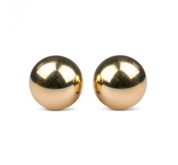 Вагинальные шарики Gold ben wa balls, 25 мм