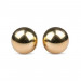 Вагинальные шарики Gold ben wa balls, 25 мм