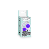 Вагинальные шарики пластиковые фиолетовые Toy Joy