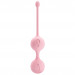 Вагинальный шарики нежно розового цвета Kegel tighten up2