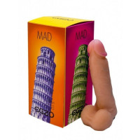 Вибратор реалистичный EGZO MAD Ciberskin Gambling Lover на батарейках