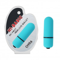 Виброкуля Chisa Hi-Basic My First Mini Love Bullet для стимуляції ерогенних зон, блакитна