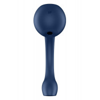Вибратор для точки G и клитора Satisfyer Pro+ Wave 4 Connect App с приложением, синий