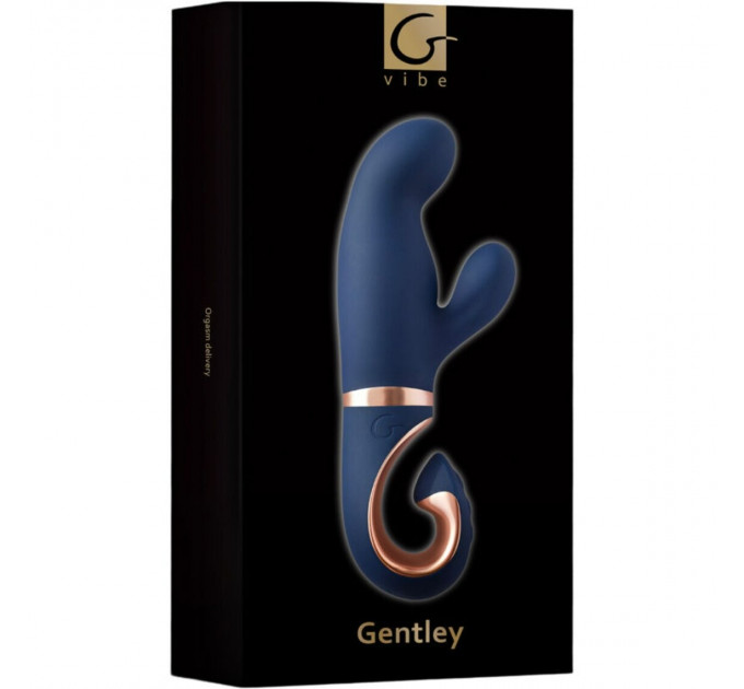 Вибратор кролик Gentley - Синий