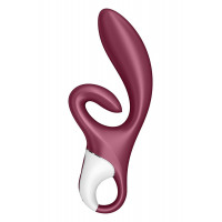 Вібратор кролик з трьома потужними двигунами Satisfyer Touch me для стимуляції клітора та статевих губ