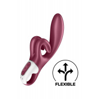 Вібратор кролик з трьома потужними двигунами Satisfyer Touch me для стимуляції клітора та статевих губ