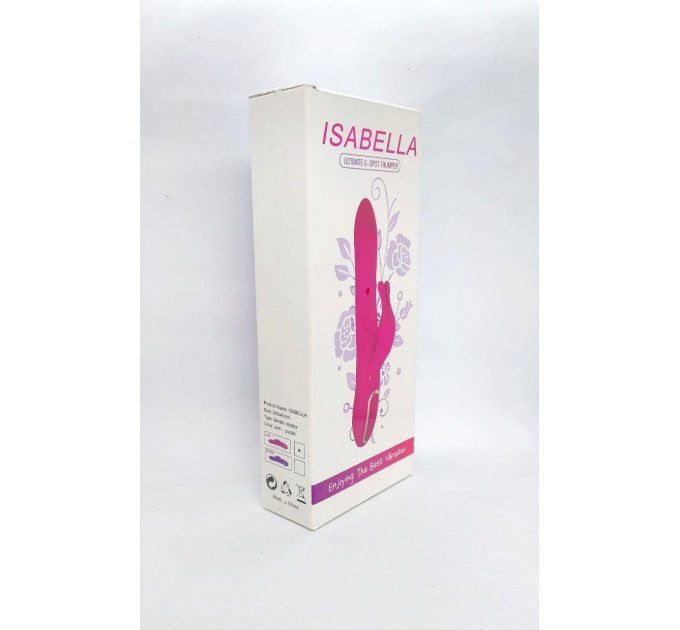 Вибратор кролик Wibrator-Isabella, 5 funkcji, USB Pink