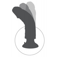 Вібратор реалістичний на присосці Pipedream King Cock бежевий