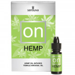 Олія для жінок Sensuva ON Hemp з насінням конопель, 5 мл