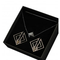 Затискачі для сосків із важкою підвіскою Сірі Lockink