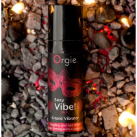 Жидкий вибратор Orgie "SEXY VIBE" вибрация + согревающий эффект, 15 мл