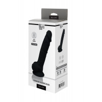 Фалоімітатор термоактивний REAL LOVE 7, Black
