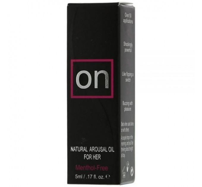 Вибрирующее масло для женщин ON Natural Arousal Oil Original, 5 мл